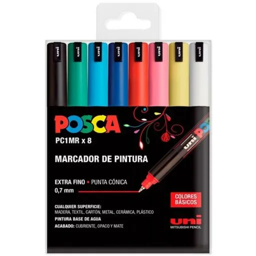 Conjunto de Marcadores POSCA PC-1MR Multicolor