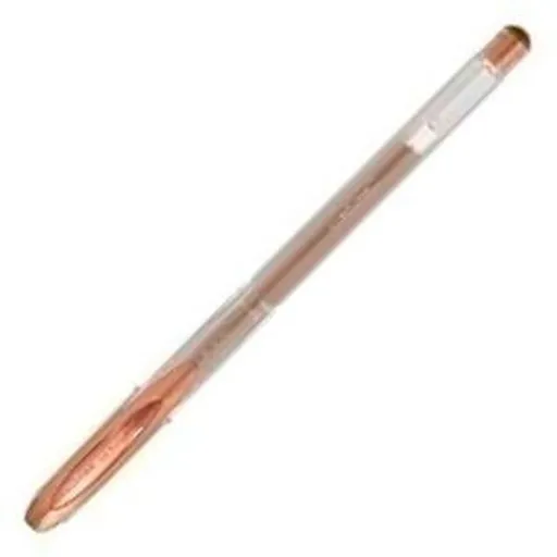 Esferográfica de Tinta Líquida Uni-Ball Rollerball Signo Noble Bronze Metalizado 0,5 mm (12 Peças)