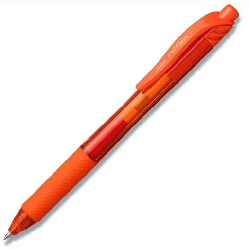 Caneta Pentel EnerGel Laranja 0,7 mm (12 Peças)