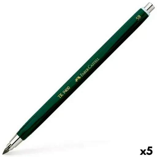 Porta-Minas Faber-Castell Tk 9400 3 Verde (5 Unidades)