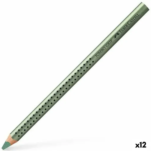 Lápis de Cores Faber-Castell Verde Metálico (12 Unidades)