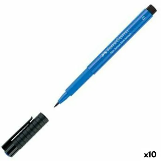 Rotuladores Faber-Castell Pitt Artist Azul Cobalto (10 Peças) (10 Unidades)