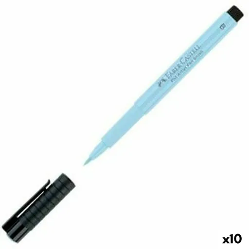 Rotuladores Faber-Castell Pitt Artist Azul (10 Unidades)