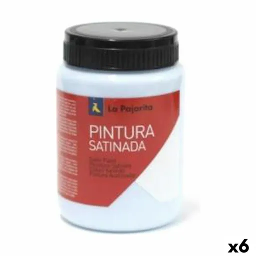 Têmpera La Pajarita L-14 6 Peças Azul Pastel Escolar Acetinado