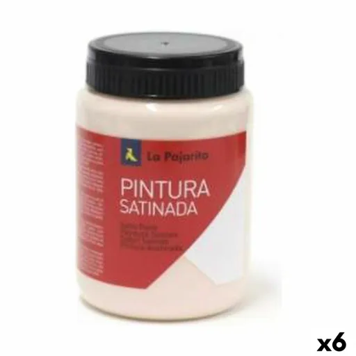 Têmpera La Pajarita L-20 6 Peças Cor de Rosa Escolar Acetinado