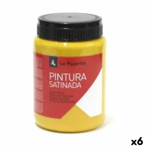 Têmpera La Pajarita L-31 Pumpkin 6 Peças Laranja Escolar Acetinado