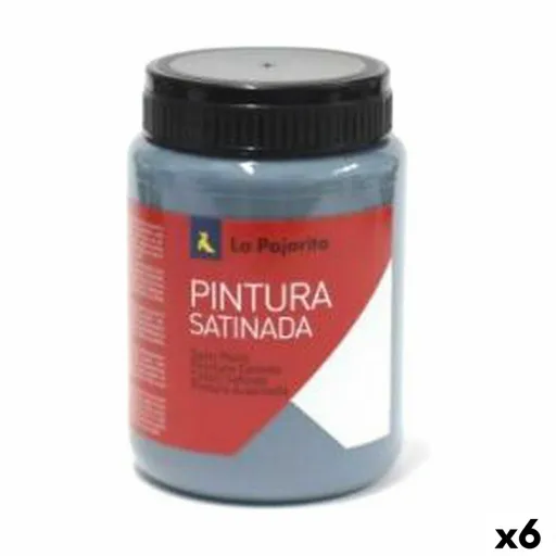 Têmpera La Pajarita Metallic L-34 6 Peças Azul Escolar Acetinado