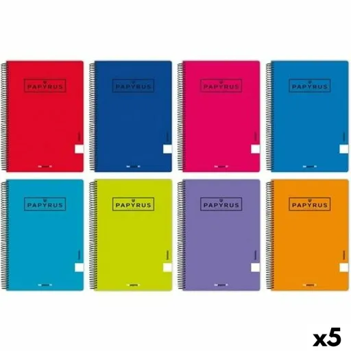 Caderno Papyrus Din A4 80 Folhas (5 Unidades) (10 Unidades)