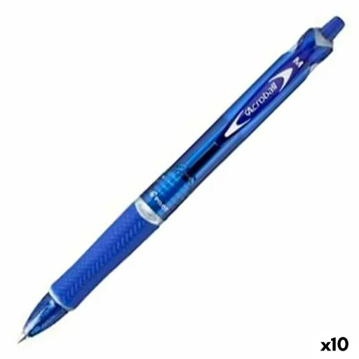 Caneta Pilot Acroball Azul 0,4 mm (10 Unidades)