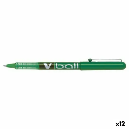 Caneta Roller Pilot V Ball 0,7 mm Verde (12 Unidades)