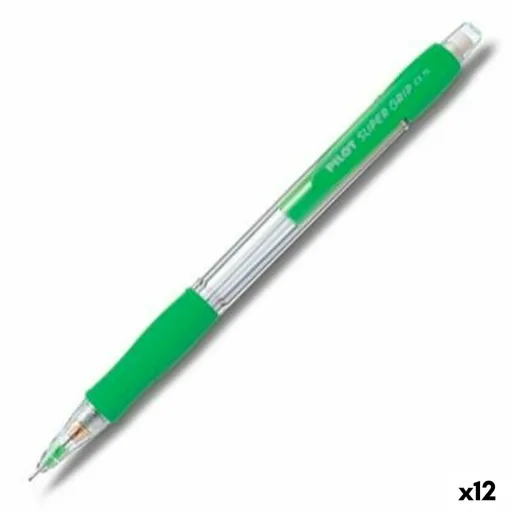 Porta-Minas Pilot Super Grip Verde Claro 0,5 mm (12 Unidades)