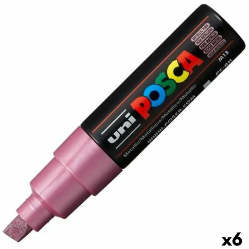 Marcador POSCA PC-8K Cor de Rosa (6 Unidades)