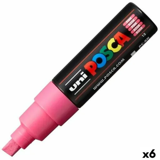 Marcador POSCA PC-8K Cor de Rosa (6 Unidades)