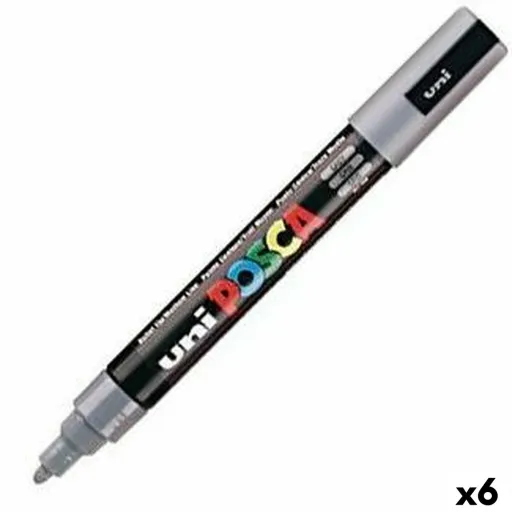 Rotuladores POSCA PC-5M Cinzento