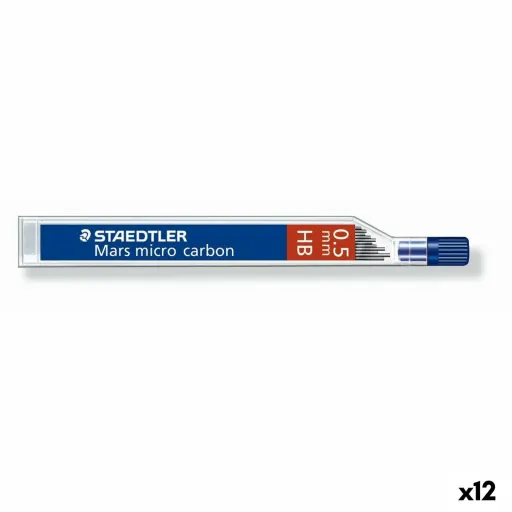 Recarga de Mina Staedtler Mars Micro Carbon HB 0,5 mm (12 Unidades)