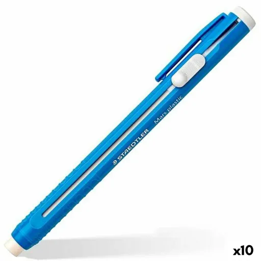 Porta-Borrachas Staedtler Mars Plastic Azul (10 Unidades)