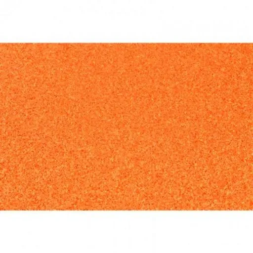 Borracha Eva Fama Purpurina Laranja 50 x 70 cm (10 Peças)