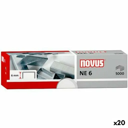 Grampos Novus NE 6 Electric 5000 Peças (20 Unidades)