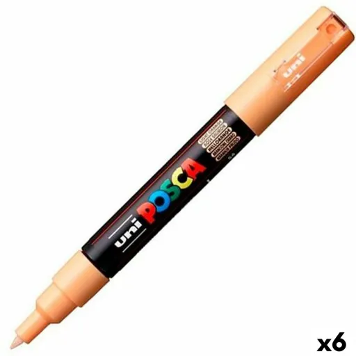 Marcador POSCA PC-1M Laranja (6 Unidades)