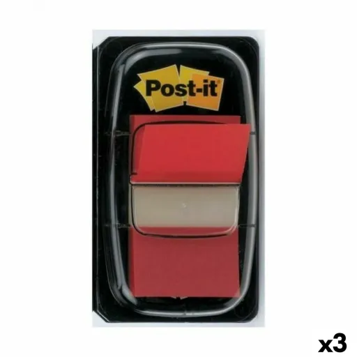 Notas Adesivas Post-it Index 25 x 43 mm Vermelho (3 Unidades)