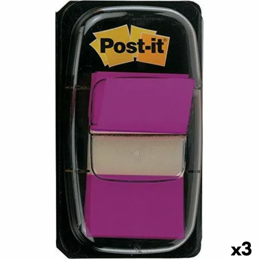 Notas Adesivas Post-it Index 25 x 43 mm Violeta (3 Unidades)