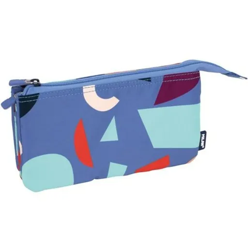 Bolsa Escolar Milan Animals Azul 22 x 12 x 4 cm