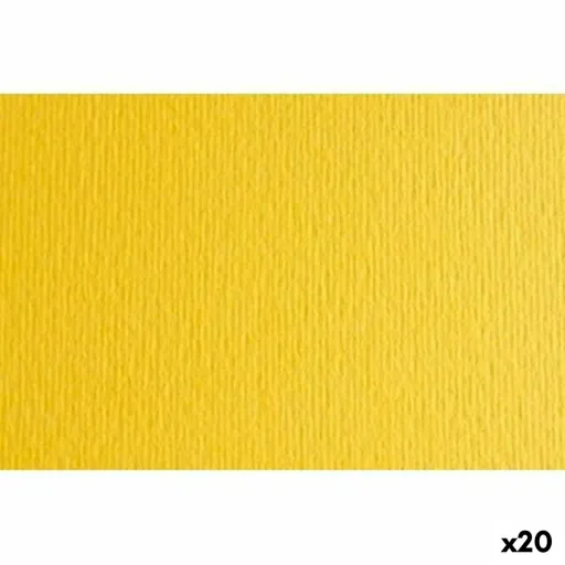 Cartolina Sadipal LR 220 Amarelo Texturada 50 x 70 cm (20 Unidades)