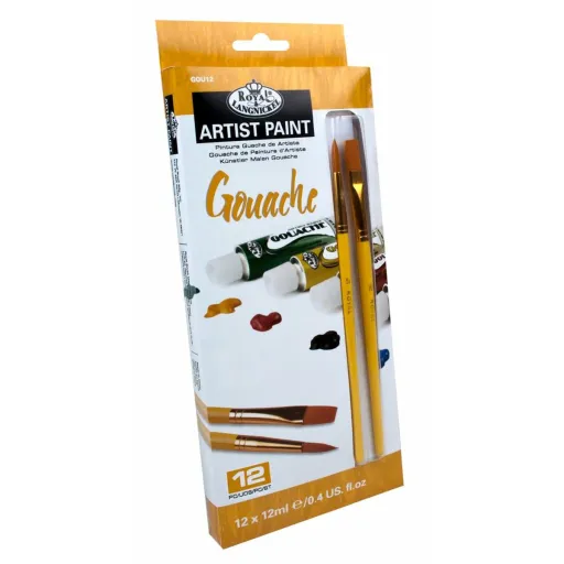 Conjunto de Tintas de Guache Royal & Langnickel 12 Peças Multicolor 12 ml