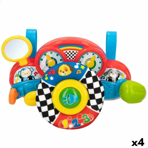 Volante para Carrinho de Bebé Winfun 29 x 17 x 10,5 cm (4 Unidades)