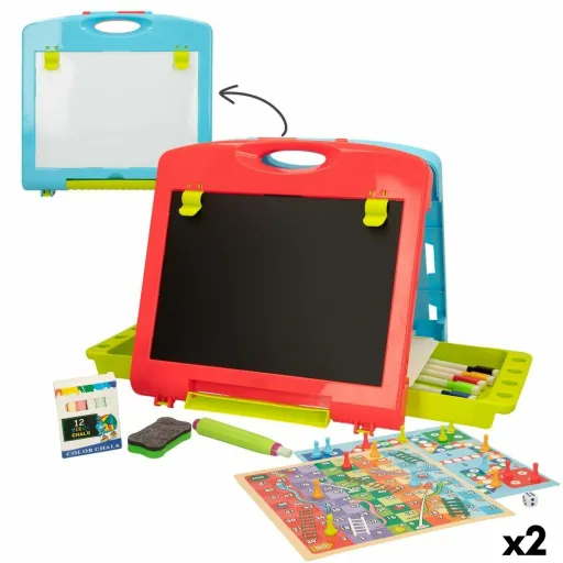 Quadro de Dupla Face Colorbaby 34 x 31 x 29 cm 2 Unidades 34 x 31 x 29 cm