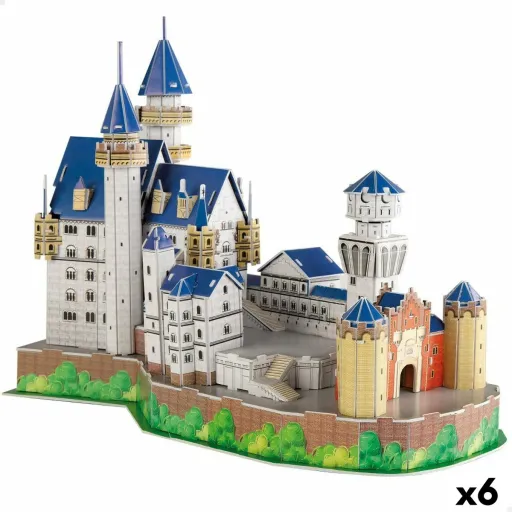 Puzzle 3D Colorbaby New Swan Castle 95 Peças 43,5 x 33 x 18,5 cm (6 Unidades)