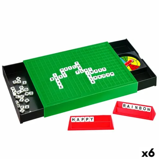 Jogo de Palavras Colorbaby   25,5 x 3 x 19 cm (6 Unidades)