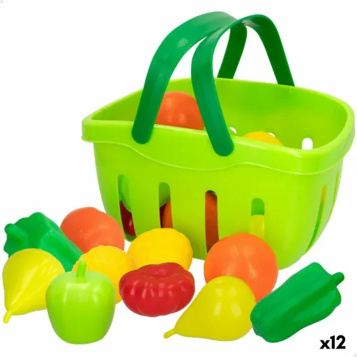 Conjunto de Alimentos de Brincar Colorbaby 22 Peças (12 Unidades)