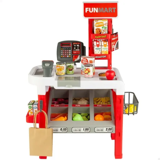 Supermercado de Brincar Funville Funmart 55,5 x 75 x 29 cm