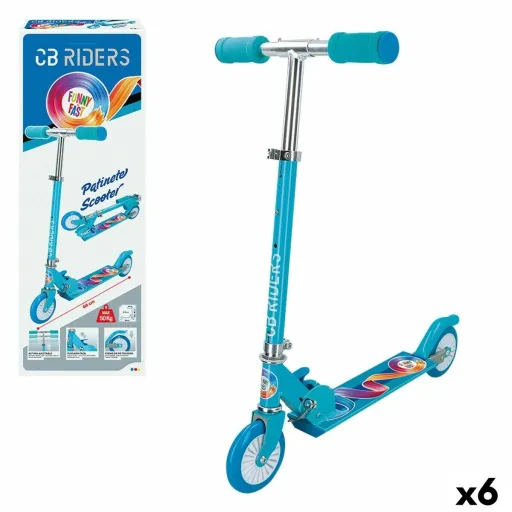 Trotinete Colorbaby Azul 6 Unidades