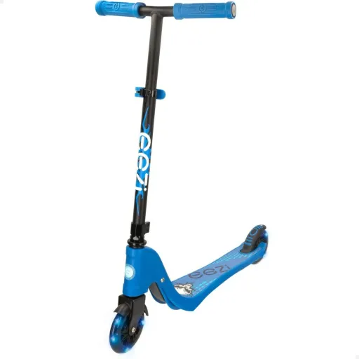 Patinete Scooter Eezi Azul Luzes LED