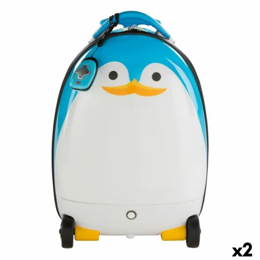 Mochila Trólei Rastar Infantil Telecomando 2,4 GHz 34,5 x 47 x 27 cm (2 Unidades)