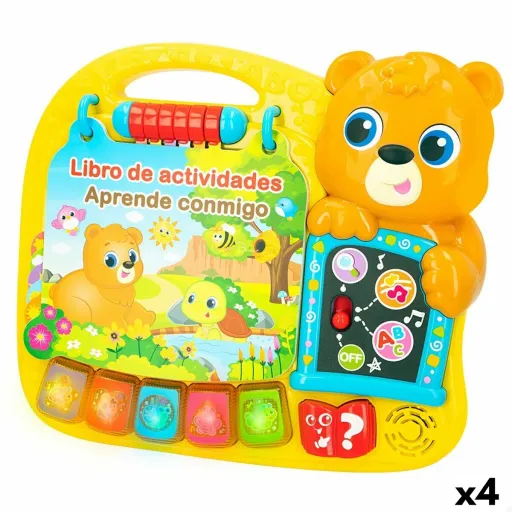 Livro Interativo Infantil Winfun 26,5 x 4,5 x 23,5 cm ES (4 Unidades)