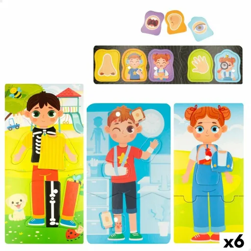 Jogo Educativo Lisciani Baby Doctor 22,5 x 0,5 x 47,5 cm (6 Unidades)