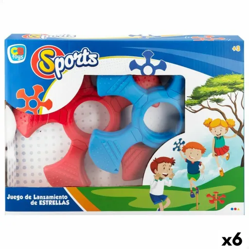 Jogo de Pontaria Colorbaby 23,5 x 2 x 23,5 cm Praia Estrelas Jogo de Habilidade (6 Unidades)