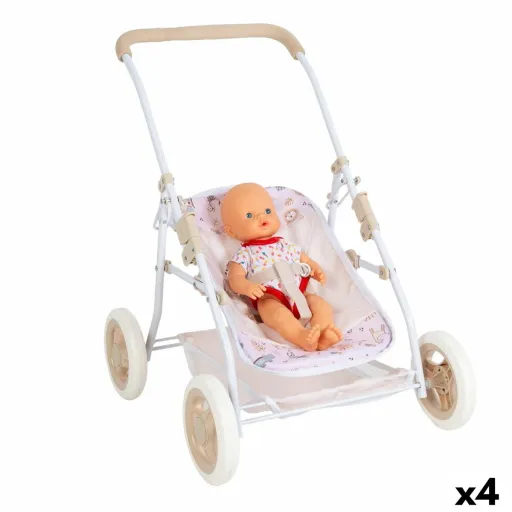 Cadeira para Bonecas Colorbaby Safari 40 x 57 x 49 cm 4 Unidades Convertible