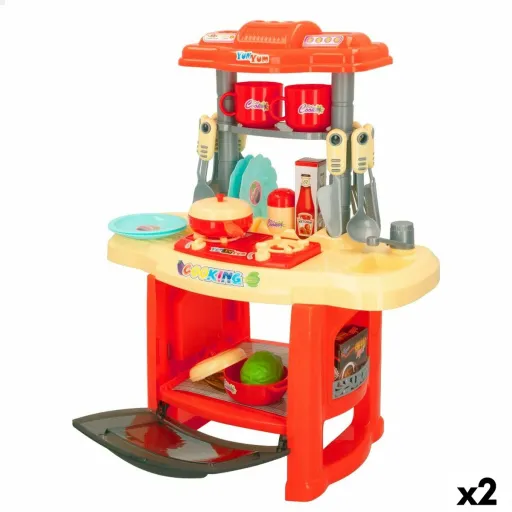 Cozinha de Brincar Colorbaby 23 Peças 37 x 47 x 23 cm