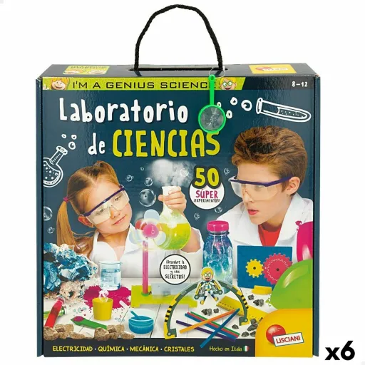 Jogo de Ciência Lisciani Laboratorio ES (6 Unidades)