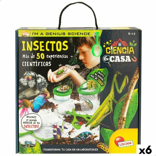 Jogo de Ciência Lisciani Insectos ES (6 Unidades)