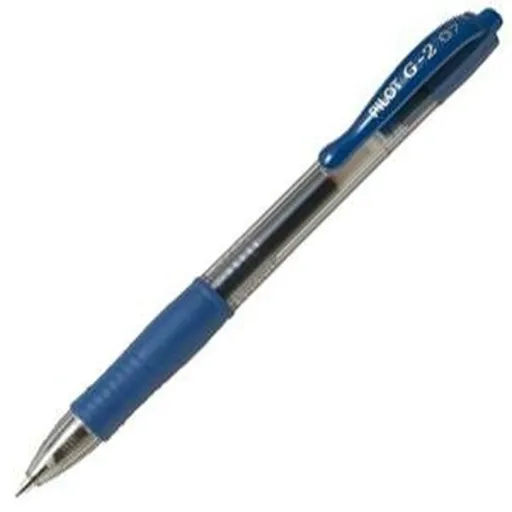 Esferográfica de Gel Pilot BL-G2-7 Azul 12 Unidades