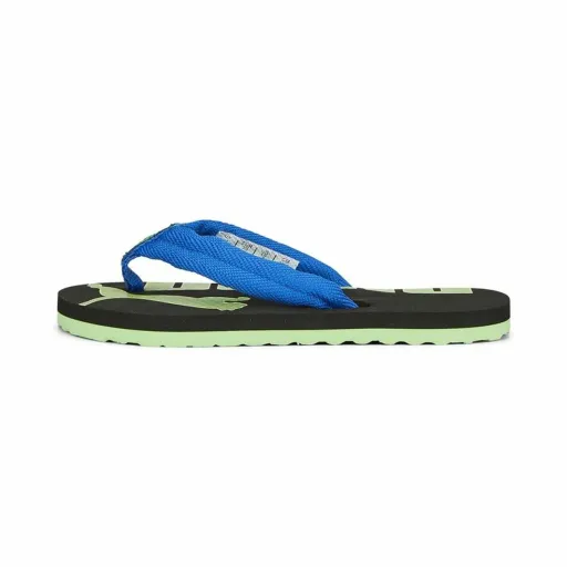 Chinelos para Crianças Puma  Epic Flip V2 Azul Preto