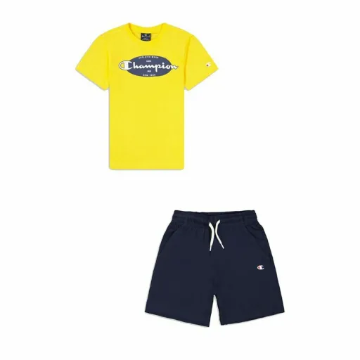 Conjunto Desportivo para Crianças Champion Amarelo 2 Peças