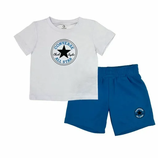 Conjunto Desportivo para Crianças Converse Core Tee Azul