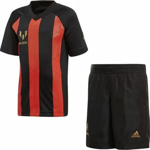 Conjunto Desportivo para Crianças Adidas Messi Vermelho