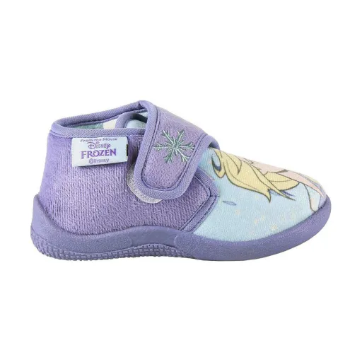 Pantufas Para Crianças 3D Frozen Lilás